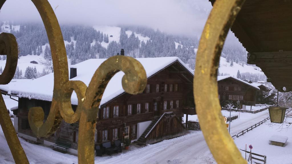 Hotel Restaurant Baren Gsteig Eksteriør bilde