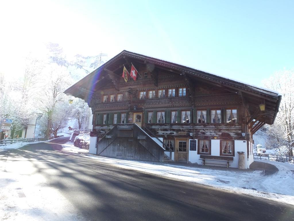 Hotel Restaurant Baren Gsteig Eksteriør bilde